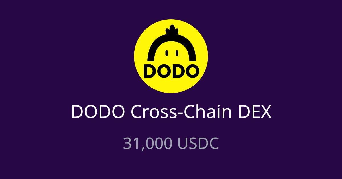 DODO Cross-Chain DEX Contest - 31,000 USDC